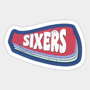 nba sixers Sticker